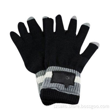 Built-in Headphones Bluetooth Glove Touchscreen Control Mini Bluetooth Speaker